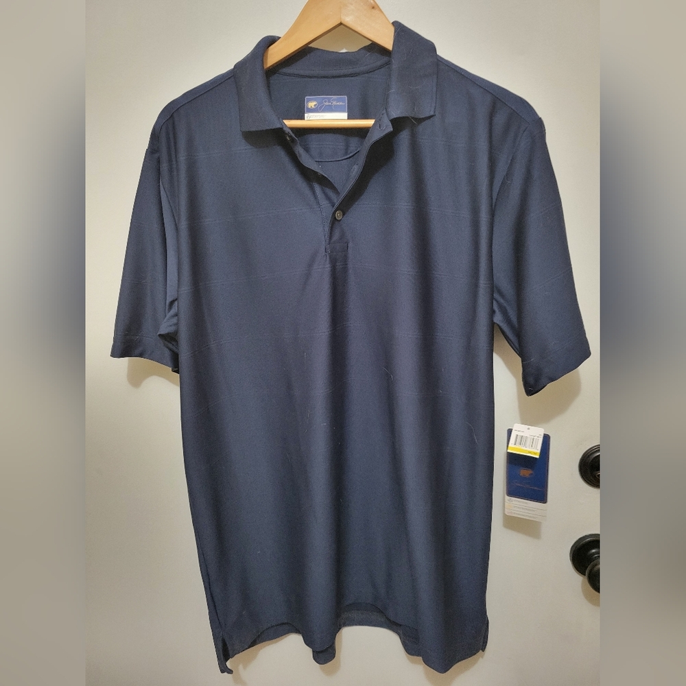 Jack Nicklaus Classic Navy Polo Shirt for Men